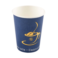 Pahare carton Blue 7 oz - 170 ml