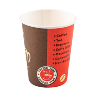 pahare de carton red 6 oz plus mer