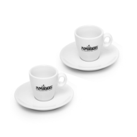 Ceșcuță albă Amigos Espresso, 6 buc/set