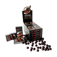 Cioccafe - boabe de cafea învelite în ciocolată neagră, 500 g